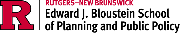 Rutgers University Edward J. Bloustein School of Planning and Public Policy Logo