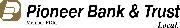 Pioneer Bank & Trust Logo