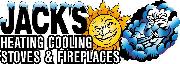 Jacks Heating Cooling Stoves... Logo
