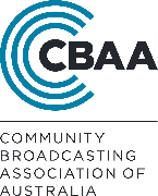 Community Broadcasting... Logo