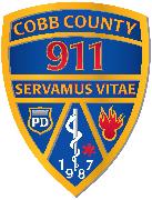 Cobb County 911 Emergency... Logo