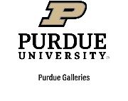 Purdue Galleries at Purdue University Logo