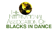The International Association of Blacks in Dance Logo