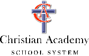 Christian Academy School System Logo