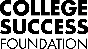College Success Foundation (CSF) Logo