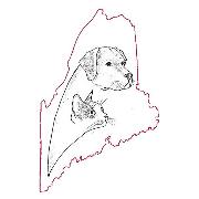 Down Maine Veterinary Clinic Logo
