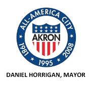 The City of Akron Logo