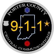 Porter County Central Communications Logo