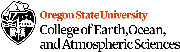 Oregon State University, College of Earth, Ocean, and Atmospheric Sciences Logo