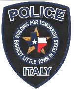 ITALY POLICE DEPARTMENT Logo