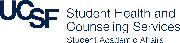 UCSF Student Health and Counseling Services Logo