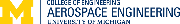 Aerospace Engineering/Univ of Michi Logo