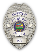 Parsons (KS) Police Department Logo