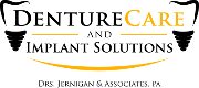 DentureCare and Implant... Logo