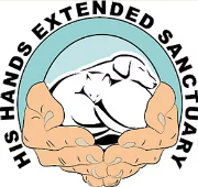 His Hands Extended Sanctuary Logo