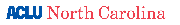 American Civil Liberties Union of North Carolina Logo