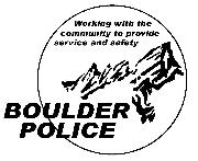 Boulder Police Department Logo