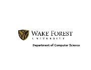 Wake Forest University... Logo