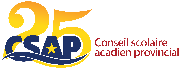 Conseil scolaire acadien provincial Logo