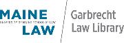 Garbrecht Law Library, University of Maine School of Law Logo