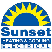 Sunset Heating & Cooling Logo