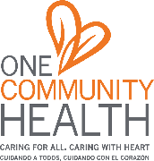 One Community Health Logo