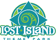 Lost Island Theme Park Logo