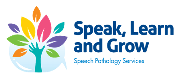 Speak, Learn & Grow Logo