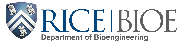 Bioengineering at Rice University Logo