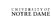 University of Notre Dame Logo