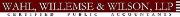 Wahl, Willemse & Wilson, LLP, CPA's Logo