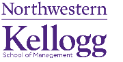 Kellogg School of Management at Northwestern University Logo
