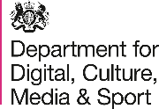 Department for Digital, Culture, Media & Sport Logo