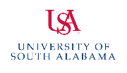 University of South Alabama Bachelor of Social Work Logo