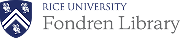 Rice University, Fondren Library Logo