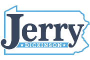 Jerry Dickinson For Congress Logo