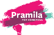 Pramila for Congress Logo