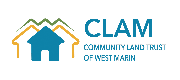 Community Land Trust of West Marin CLAM Logo