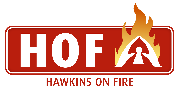 Hawkins On Fire Logo
