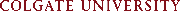 Colgate University Logo