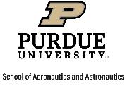 Purdue University's School of Aeronautics and Astronautics Logo