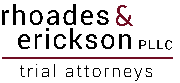 Rhoades & Erickson PLLC Logo