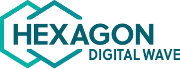 Hexagon Digital Wave Logo