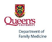 Queen's Department of Family Medicine Logo