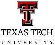 Texas Tech University - Department of Chemistry & Biochemistry Logo