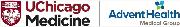 UChicago Medicine AdventHealth Logo