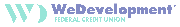 Wedevelopment Federal Credit Union Logo