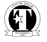 City of Tolar Logo