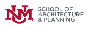 University of New Mexico School of Architecture + Planning Logo