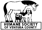 Humane Society of Ventura... Logo